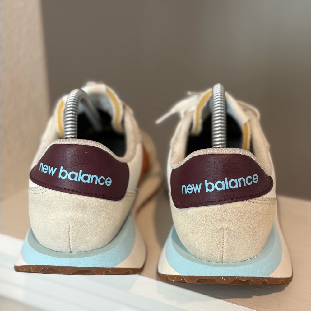 New Balance 237 Womens Size 8.5 White Orange Athletic Running Shoes Sneakers - Picture 8 of 10